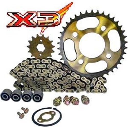 ست زنجیر طلایی 6 تیکه X3